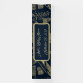  walvis blauw spandoek (Verticaal)