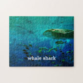 walvis Blauwe Oceaan Jigzaag Puzzle Legpuzzel (Horizontaal)