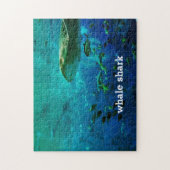 walvis Blauwe Oceaan Jigzaag Puzzle Legpuzzel (Verticaal)