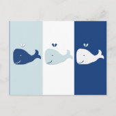 walvis briefkaart (Voorkant)