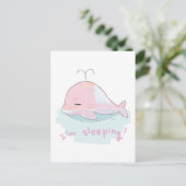 walvis briefkaart (Staand voorkant)