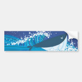 walvis bumpersticker (Voorkant)