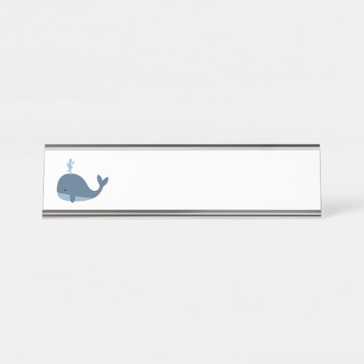 walvis bureau naambordje (Voorkant)