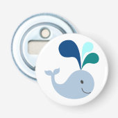 walvis button flesopener (Voorkant)