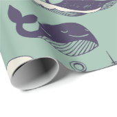 walvis cadeaupapier (Rol Hoek)