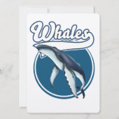 Walvis cartoon logo (Achterkant)