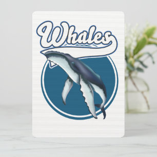 Walvis cartoon logo