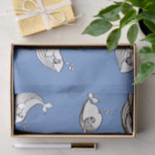 Walvis cartoon tissuepapier (Geschenk)