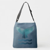 walvis crossbody tas (Achterkant)