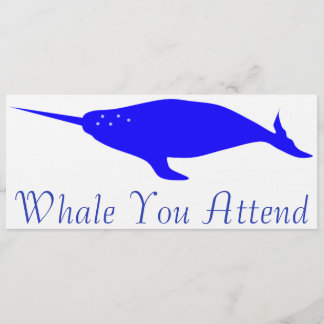 Walvis die je bijwoont kaart