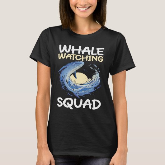 walvis die walvis volgt walvis walvis t-shirt (Voorkant)
