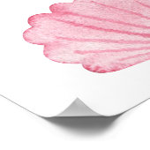 Walvis eerste verjaardag mijlpaal verjaardag poster (Hoek)