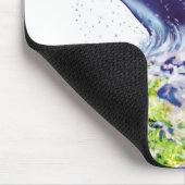 walvis en aardontwerp muismat (Hoek)