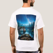 Walvis en Afrikaanse wilde dieren Sunset & Bridge  T-shirt (Achterkant)