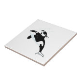 walvis en Baby Tegeltje (Zijkant)