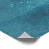 walvis en boot poster (Hoek)