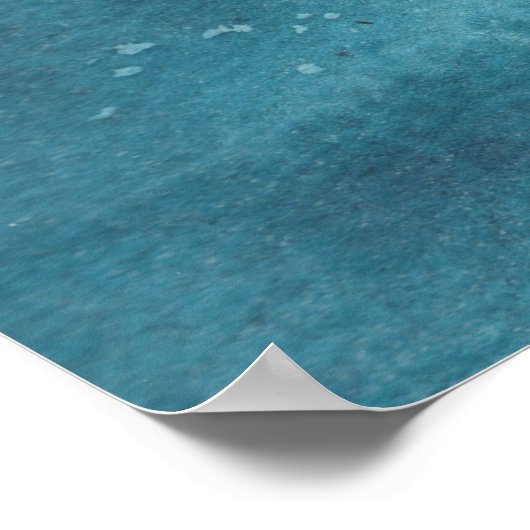 walvis en boot poster (Hoek)