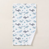 walvis en vulwalvis bad handdoek (Handdoek)