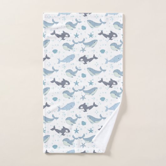 walvis en vulwalvis bad handdoek (Handdoek)