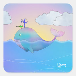 Walvis - Envelope Stickers