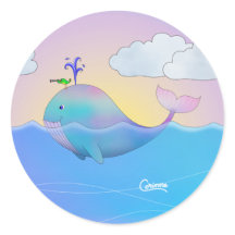 Walvis - Envelope Stickers