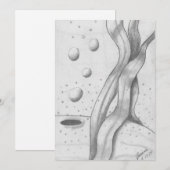 walvis feestdagenkaart (Voorkant / Achterkant)