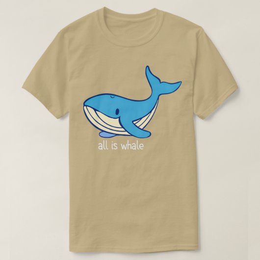 walvis Funny Pun Whale zomer 4 T-shirt (Design voorkant)