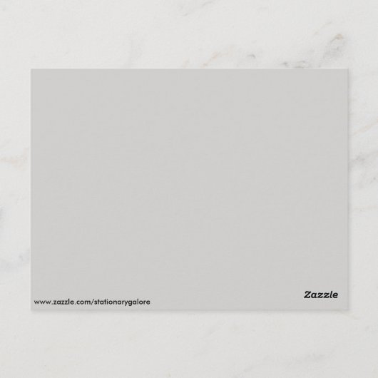 Walvis geometrisch patroon briefkaart (Achterkant)