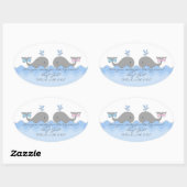 Walvis Geslacht Onthulling Stickers (Vel)