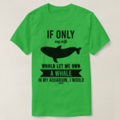 Walvis gezegde t-shirt (Design voorkant)