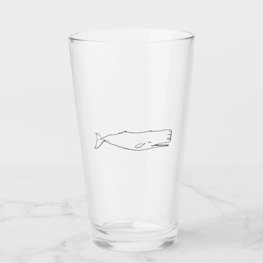 walvis glas (Voorkant)