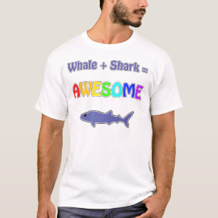 Walvis + haai = t-shirt
