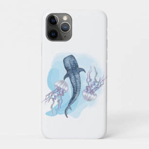 Walvis Haai. Waterverf Case-Mate iPhone Case