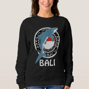 Walvis Haaienduinvis Bali Vlag van Indonesië Trui