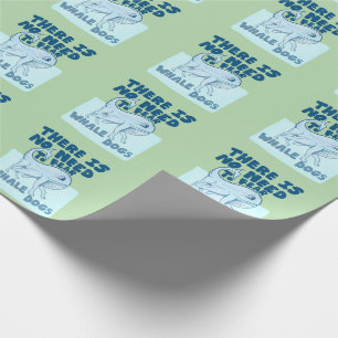 Walvis Hond grappig wezen Cadeaupapier