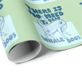 Walvis Hond grappig wezen Cadeaupapier (Rol Hoek)