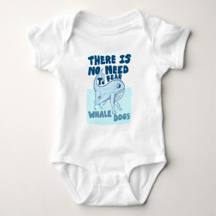Walvis Hond grappig wezen Romper