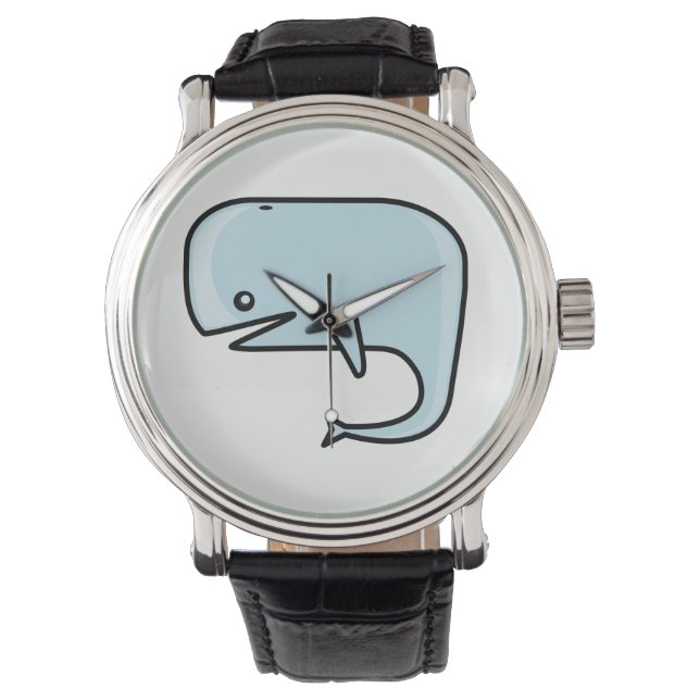 walvis horloge (Voorkant)
