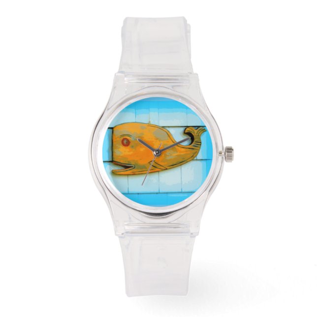 walvis horloge (Voorkant)