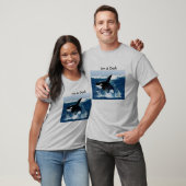 walvis, ik ben een Dork T-shirt (Unisex)