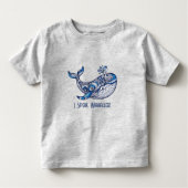 Walvis: Ik spreek walvis! Kinder Shirts (Voorkant)