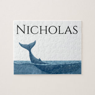 walvis in de oceaan legpuzzel