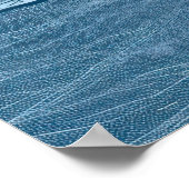 walvis in de oceaan poster (Hoek)