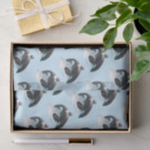 Walvis in de oceaan Weefselpapier Tissuepapier (Geschenk)