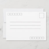 walvis in de zee feestdagenkaart (Achterkant)