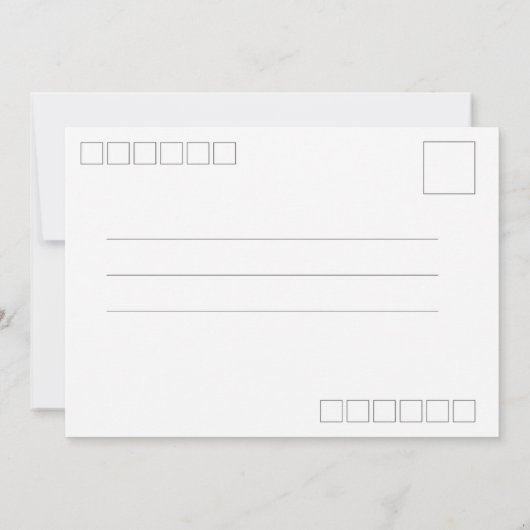 walvis in de zee feestdagenkaart (Achterkant)