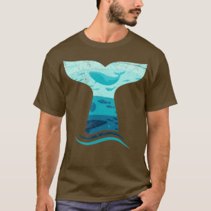 Walvis in golven Orka Oceaan T-shirt