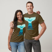 Walvis in golven Orka Oceaan T-shirt (Unisex)