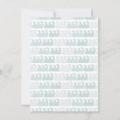 walvis in het kader van de uitnodiging tot het Bab (Achterkant)