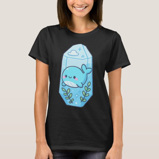 Walvis in Ijsberg T-shirt (Voorkant)